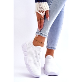 Damen Sportschuhe Slip-on Big Star DD274460 Weiß 1