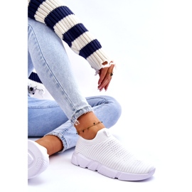 Damen Sportschuhe Slip-on Big Star DD274460 Weiß 5