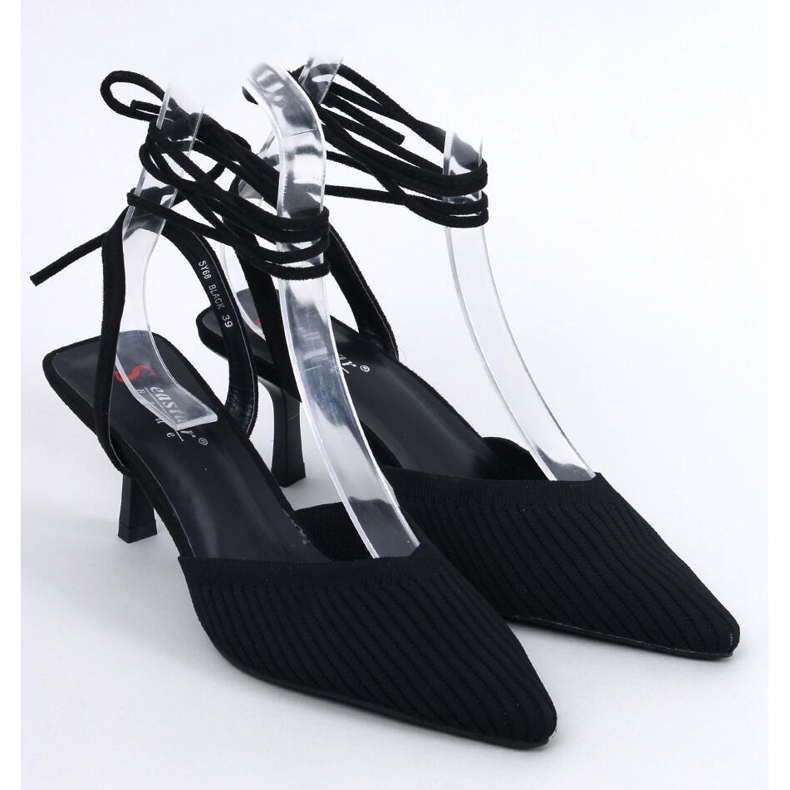 Cordier Black Sockennadeln mit offenem Absatz schwarz 1