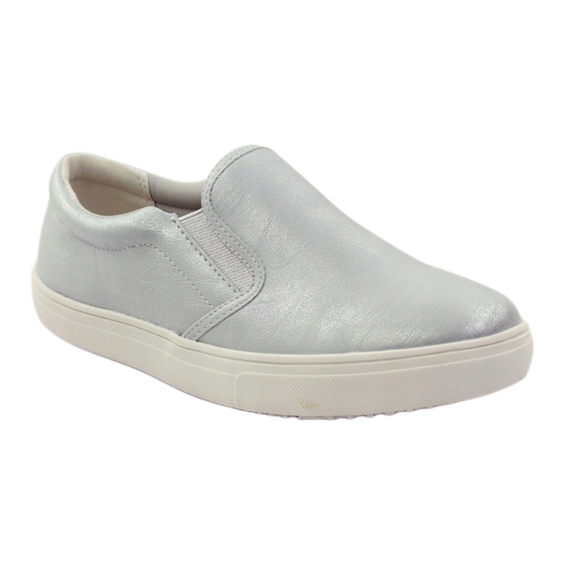 American Club Sport-Sneaker mit Ledereinsatz 16541 grau 1