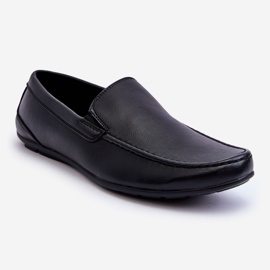 Herren-Leder-Loafer Schwarz Theo 1