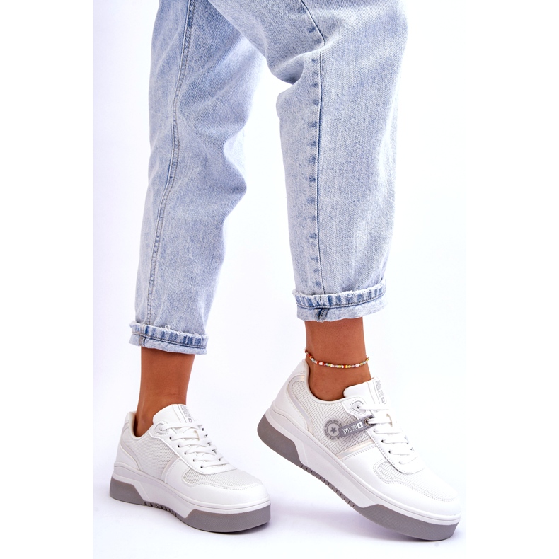 Classic Sneakers Memory Foam System Big Star LL274A024 Weiß 2