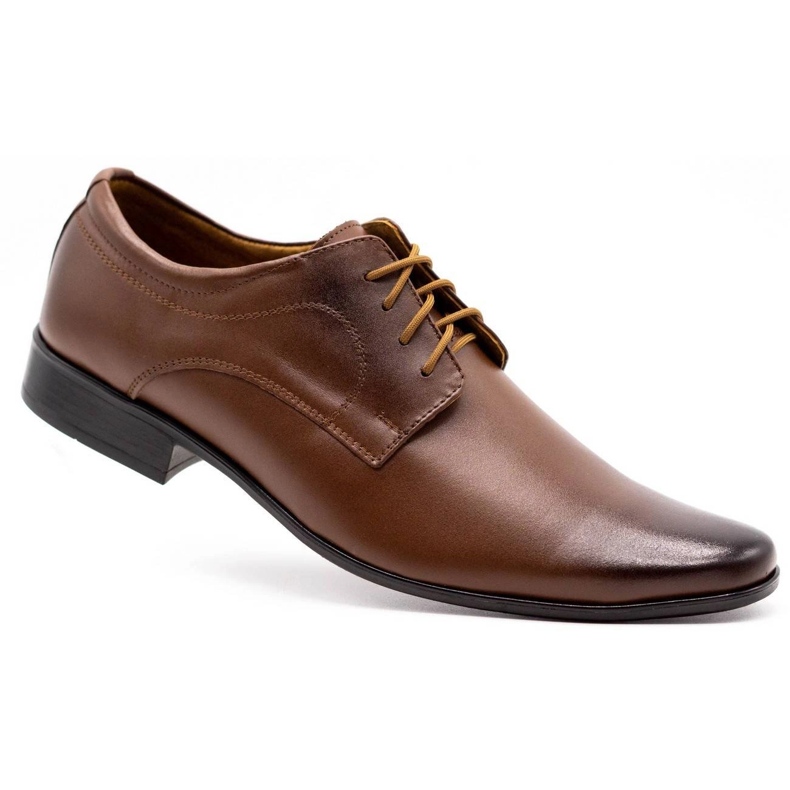 Olivier 108 braune formelle Herrenschuhe 2