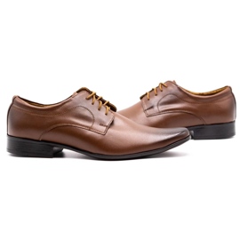 Olivier 108 braune formelle Herrenschuhe 1