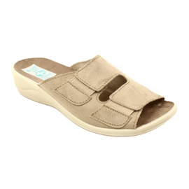 Adanex Damen-Flip-Flops BIO Nature 26023 in Beige 1