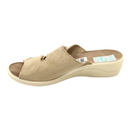 Adanex Damen-Flip-Flops BIO Nature 26023 in Beige 2
