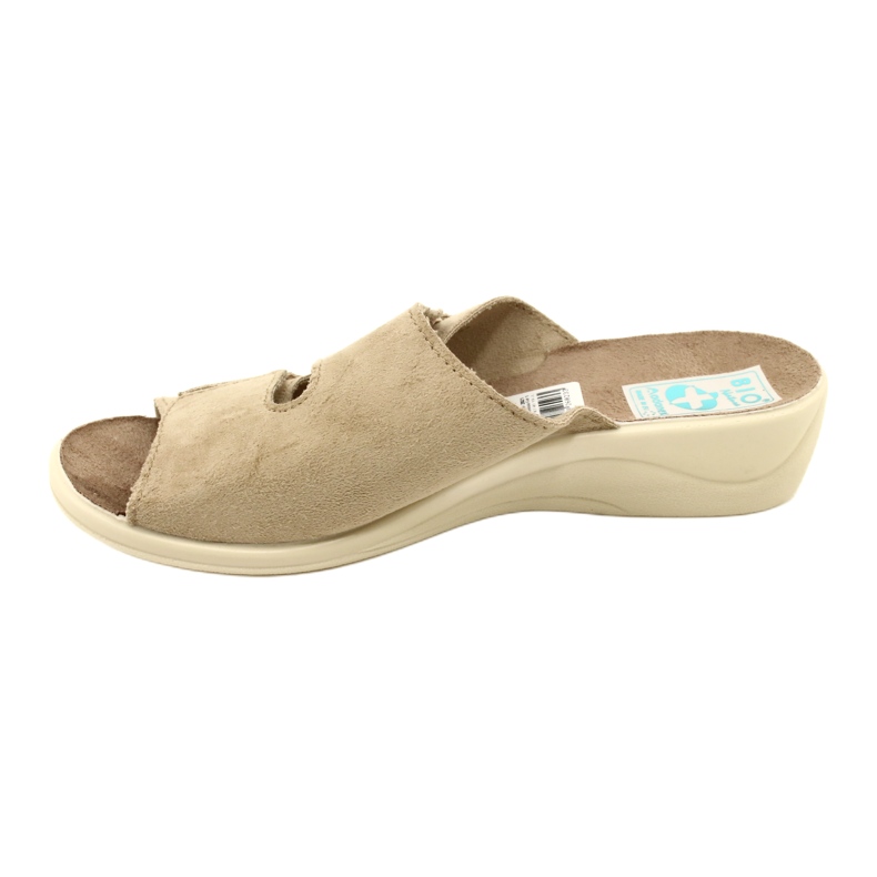 Adanex Damen-Flip-Flops BIO Nature 26023 in Beige 2