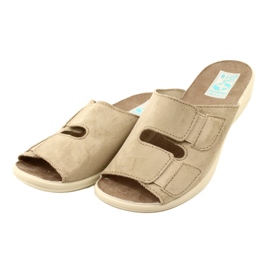 Adanex Damen-Flip-Flops BIO Nature 26023 in Beige 3