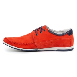 KOMODO Schuhe Herren Mokassins 875 rot 1