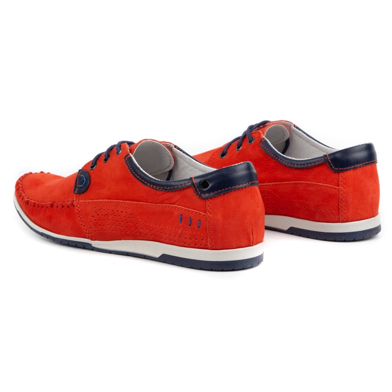 KOMODO Schuhe Herren Mokassins 875 rot 4