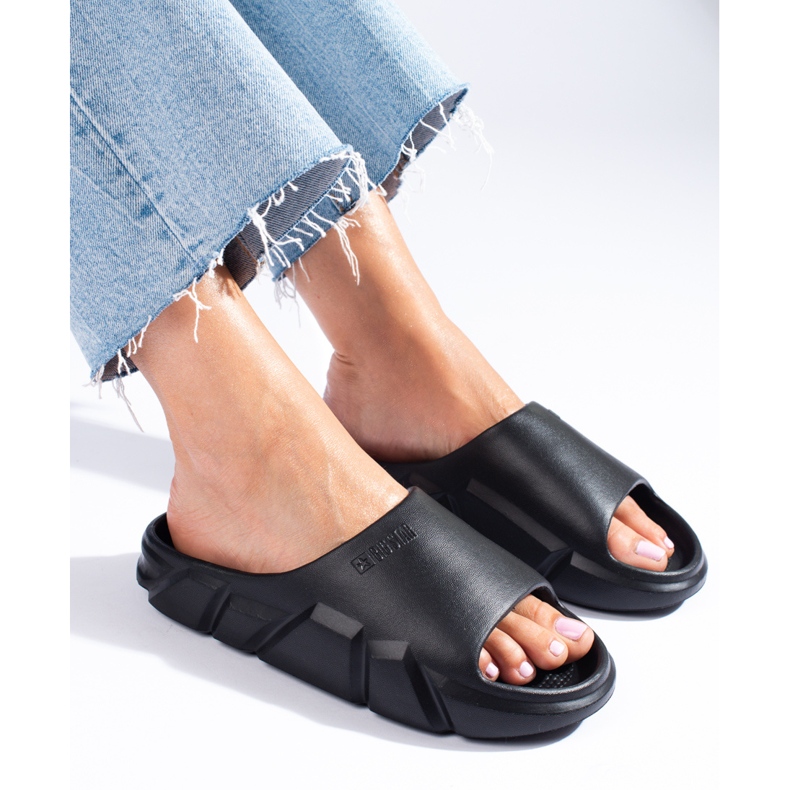 Schwarze Damenhausschuhe Big Star LL274594906 1