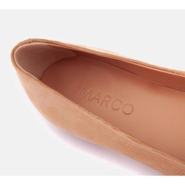 Marco Shoes Leichte Ballerinas braun 2