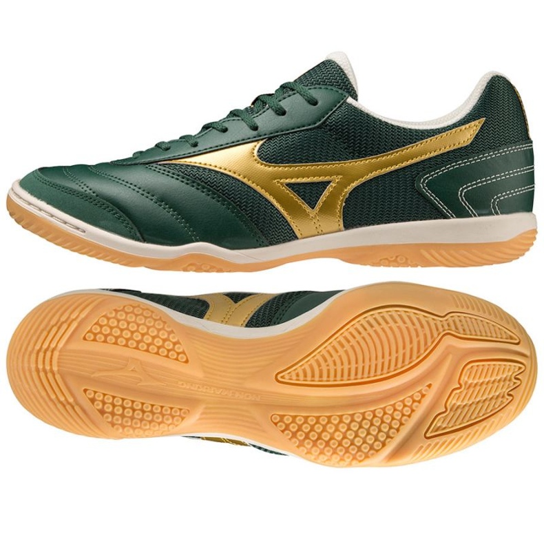 Mizuno Morelia Sala Club In M Q1GA230373 Fußballschuhe grün grün 1
