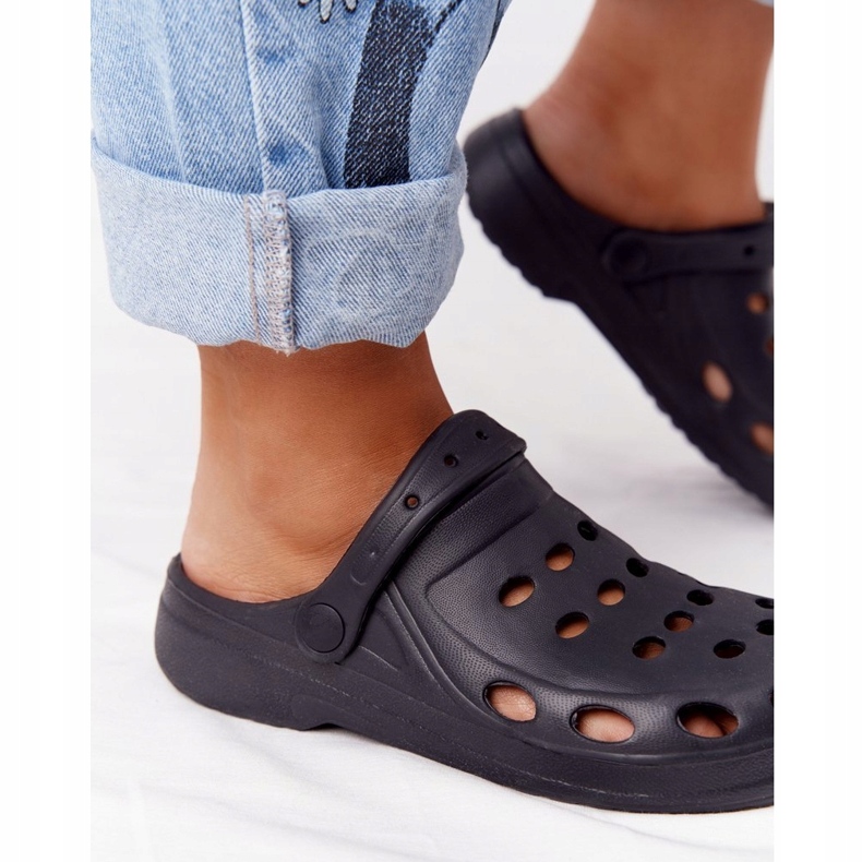 Flameshoes Schwarze Schaumschuhe von Frauen Eva schwarz 1