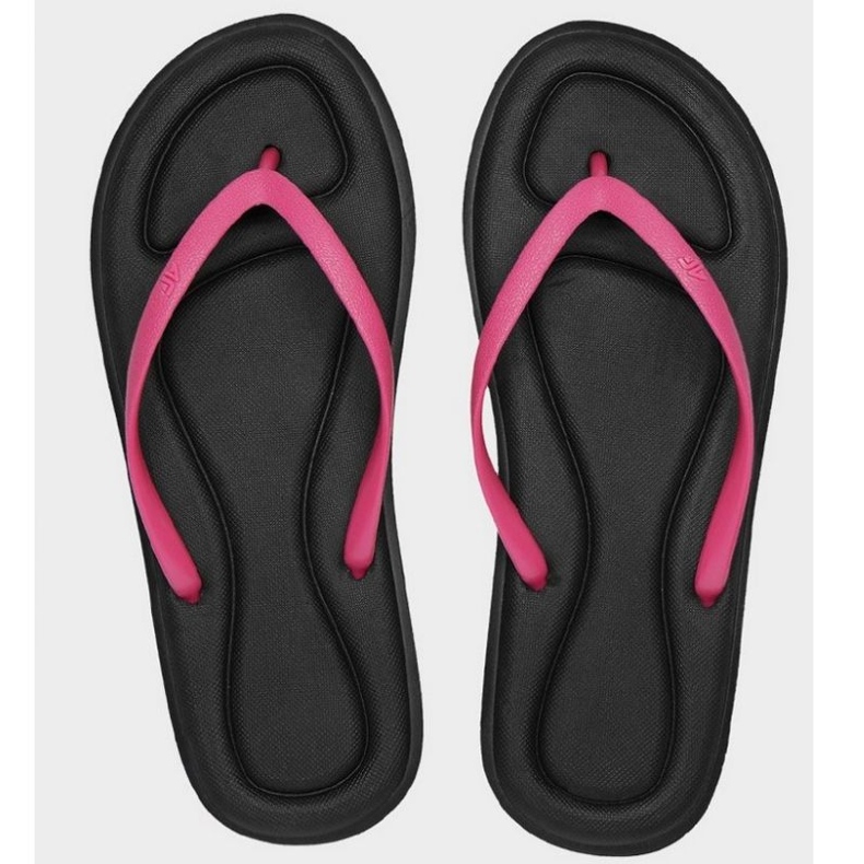 4F W Hausschuhe 4FSS23FFLIF067BLACK rosa 1