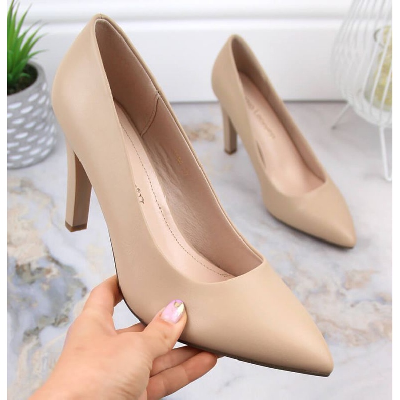 Pumps mit Absatz Sergio Leone W SK415B beige 2