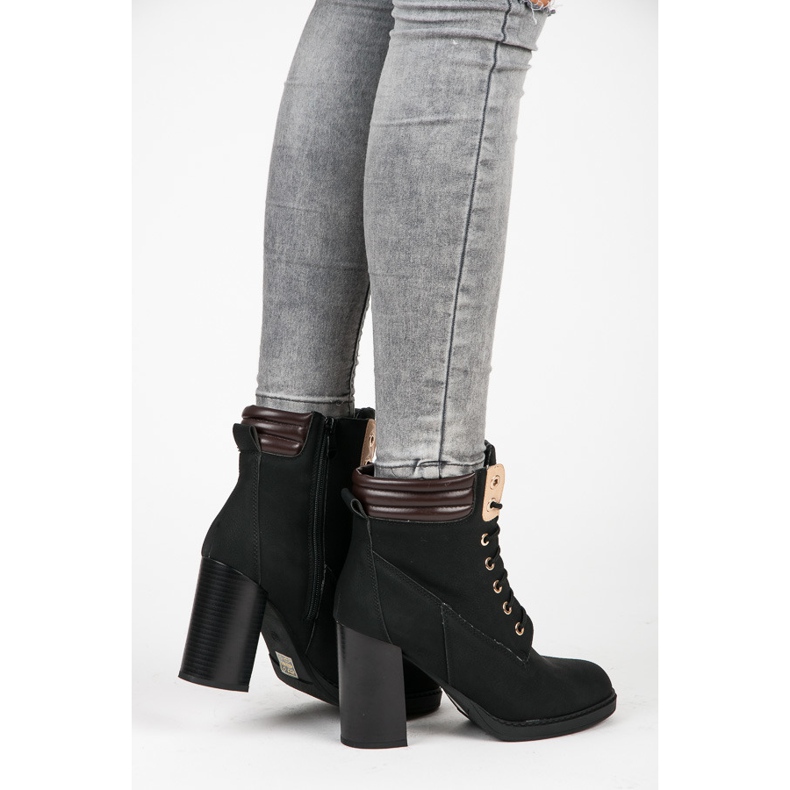 Seastar Arbeiter auf Stöckelschuhen schwarz 1