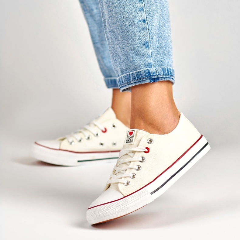 Weiße La.Fi-Sneaker 1