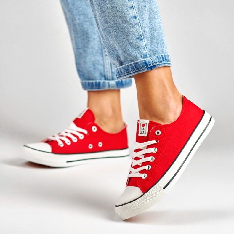 Rote La.Fi-Sneaker 1