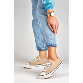 Beigefarbene Sneaker von La.Fi 2