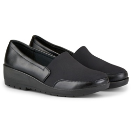 Flexible schwarze Damenschuhe 2