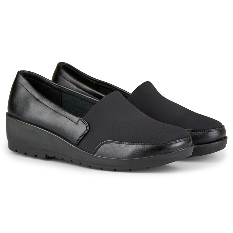 Flexible schwarze Damenschuhe 2