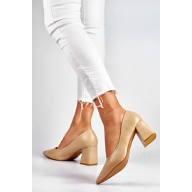 Beige Pumps von Laila 2