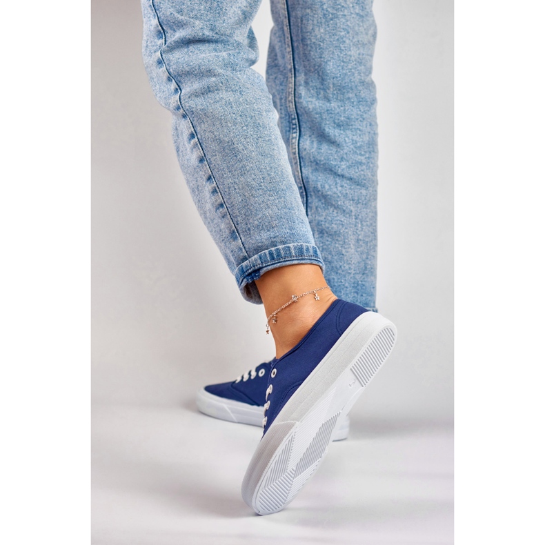 Blaue Damen-Sneaker 2