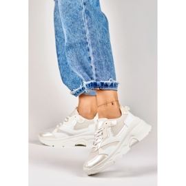 Weiße Damen-Sneaker von Geori 2