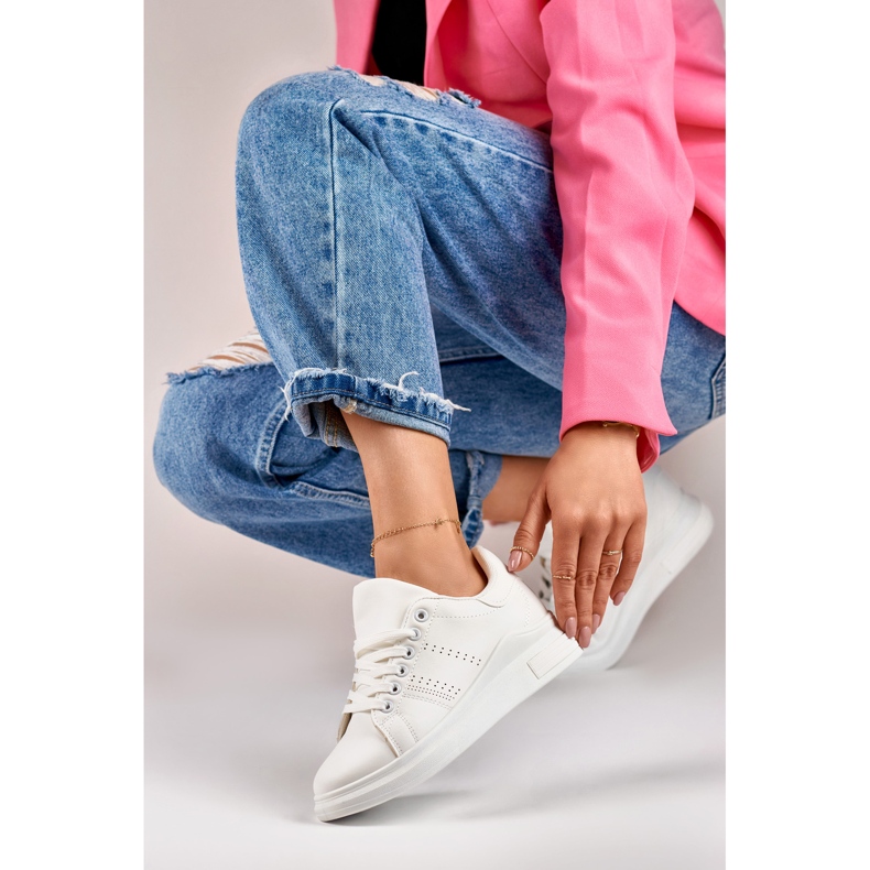 Weiße Damen-Sneaker von Gerini 1