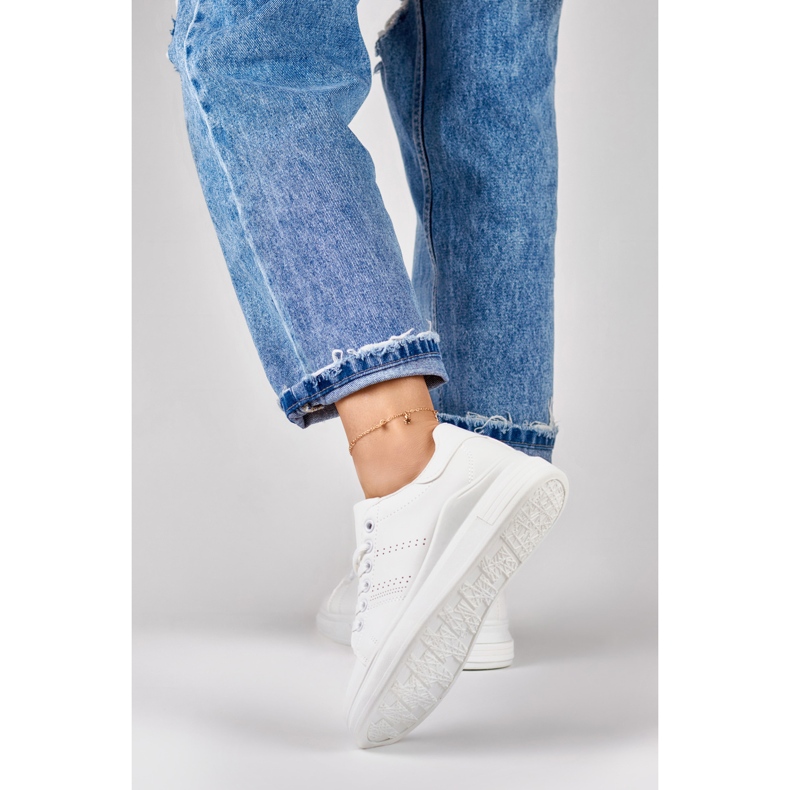 Weiße Damen-Sneaker von Gerini 2