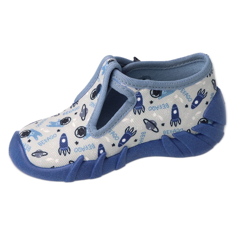 Befado Kinderschuhe 110P481 grau 4
