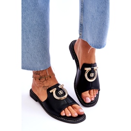 Lederhausschuhe Komfortschuhe S.Barski KV-2775-32 Schwarz 4