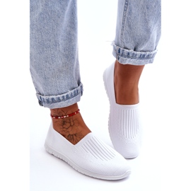 News Damen-Slip-On-Sneakers Weiß Lento 4