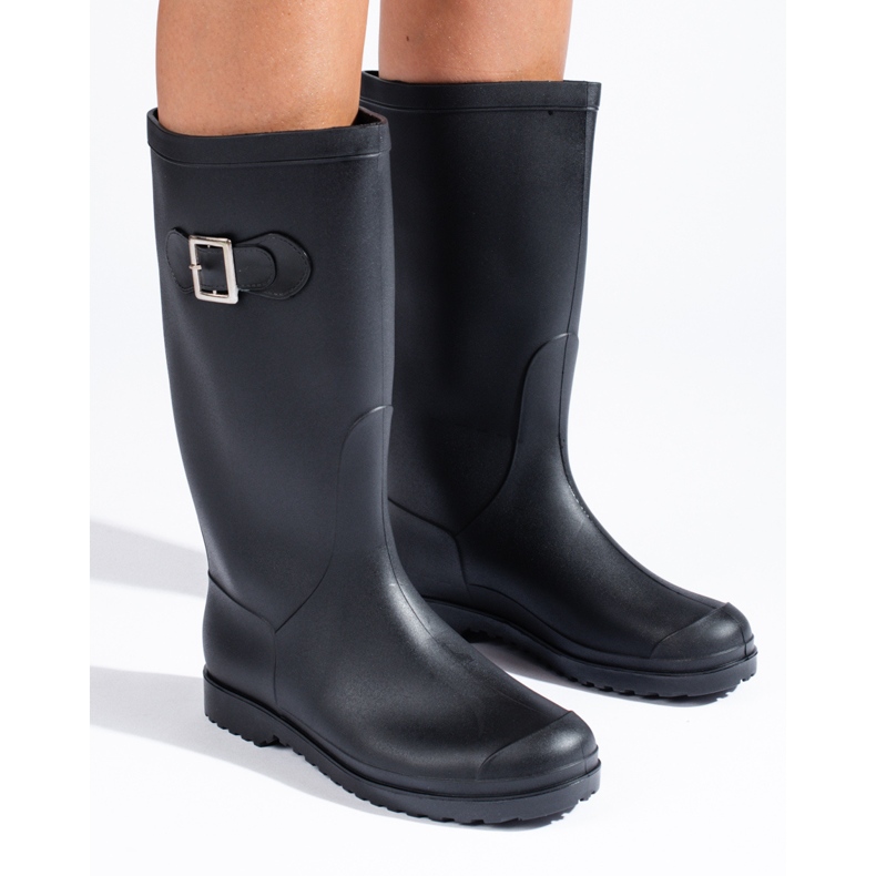 Hohe Damenstiefel schwarz Shelovet 1