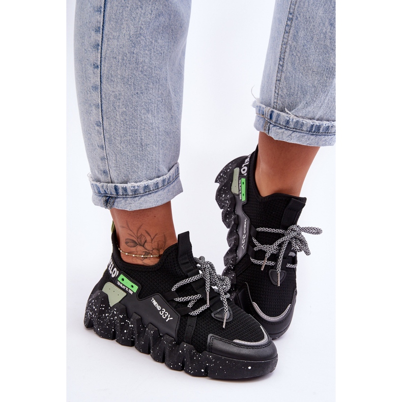 PS1 Schwarze Evolution Fashion Slip-on-Sneaker 1