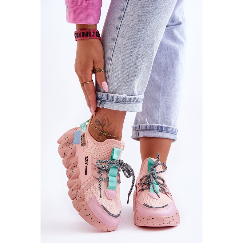 PS1 Modische Slip-On-Sneaker in Hellrosa Evolution 1