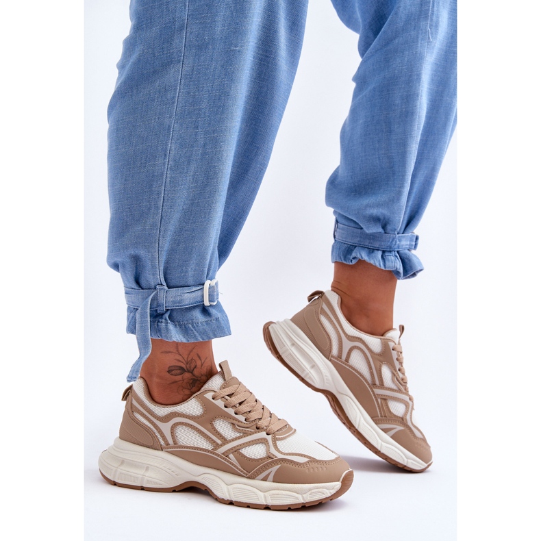 FG2 Damen Sportschuhe Beige Contiro 1