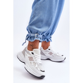 FG2 Modische Damen-Sportschuhe mit Mesh in Weiß „Venice“. 1