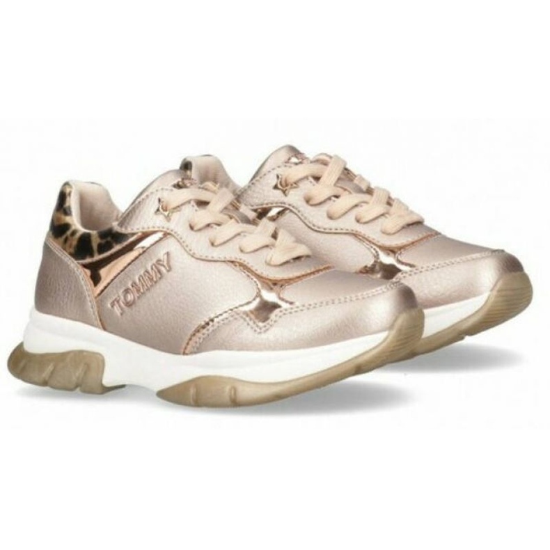 Schuhe Tommy Hilfiger T3A4-31174-1243341 golden 1