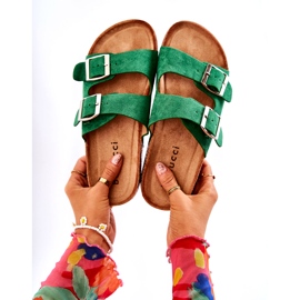 Bellucci Grüner Slip-on Misandei für Damen 4