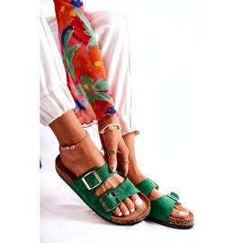 Bellucci Grüner Slip-on Misandei für Damen 3