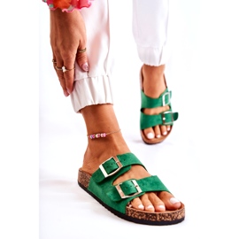 Bellucci Grüner Slip-on Misandei für Damen 1