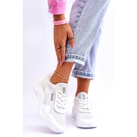 Damen Stoff Sportschuhe Memory Foam System Big Star LL274A064 Weiß 1