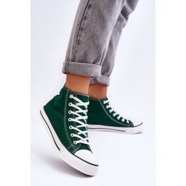 FR1 Klassische Damen-Sneaker High Green Remos grün 1