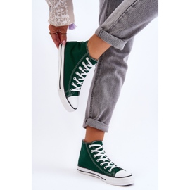 FR1 Klassische Damen-Sneaker High Green Remos grün 2