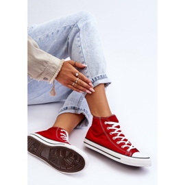 FR1 Klassische High-Top-Sneakers für Damen in Rot von Remos 2