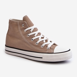 FR1 Klassische High-Top-Sneakers für Damen Beige Remos 2