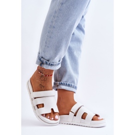 Klassische Damensandalen Weiß Molie 2