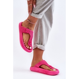 Damen-Flipflops aus Schaumstoff, Fuchsia Apollo rosa 2